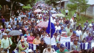 Las manifestaciones campesinas que comenzaron hace cuatro años continuarán hasta que el Gobierno de Daniel Ortega derogue la Ley 840, que autoriza la construcción de un canal interoceánico.
