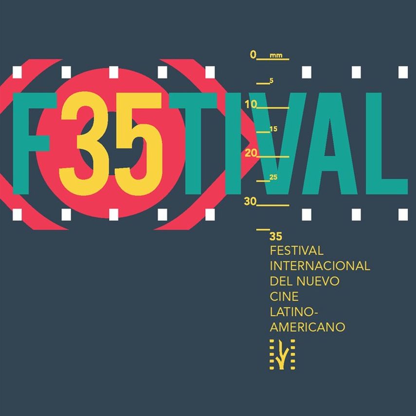 Cartel del festival de cine de La Habana. (CORTESÍA)