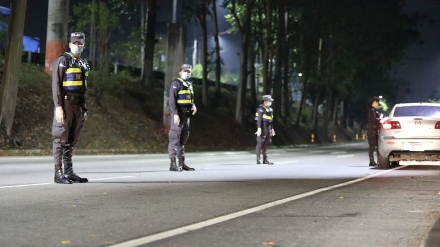 Agentes de la Policía de El Salvador.
