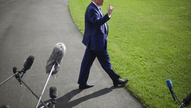 El presidente de EEUU, Donald Trump.