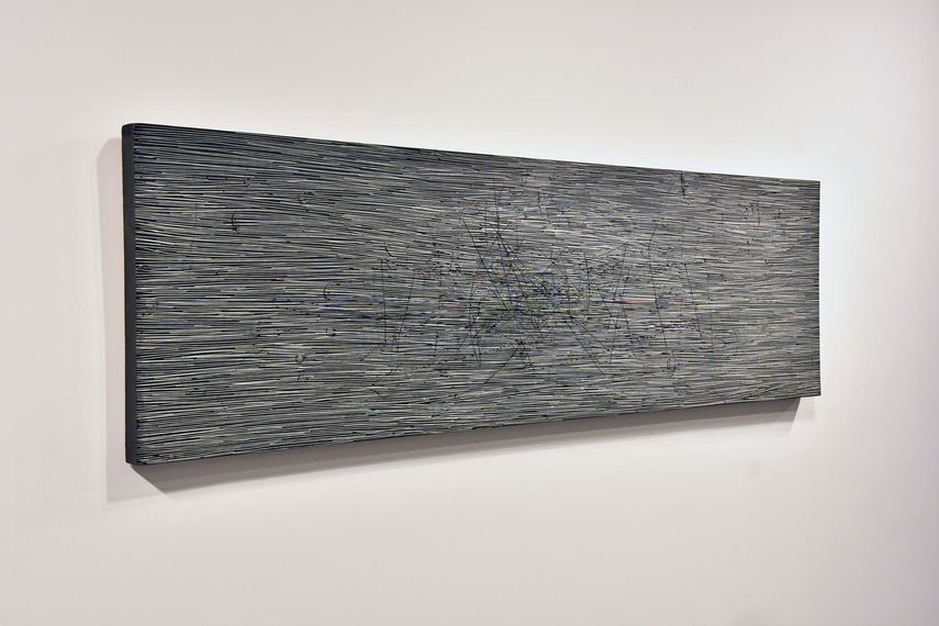 Vibration, del artista venezolano Jesus Rafael Soto.&nbsp;