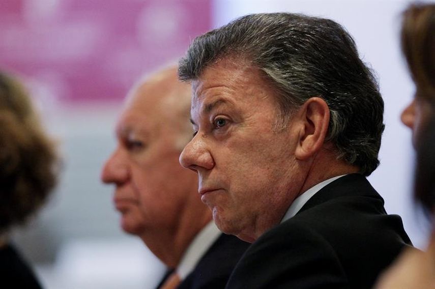 El presidente de Colombia, Juan Manuel Santos. (EFE)