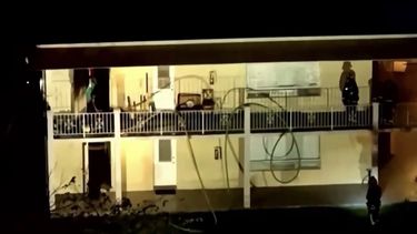 Vista general del edificio donde ocurrió el siniestro.