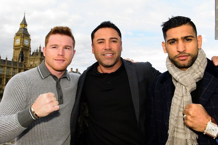El ejecutivo de Golden Boy Promotions, considera que el combate será explosivo por la mezcla de rapidez del británico y fuerza del mexicano. (CORTESÍA GOLDEN BOY PROMOTIONS)