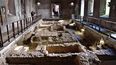 Vista de las excavaciones del antiguo convento de Santa Úrsula, en Florencia donde se cree está enterrada Lisa Gherardini del Giocondo, la supuesta modelo del famoso cuadro de Leonardo da Vinci. (EFE)