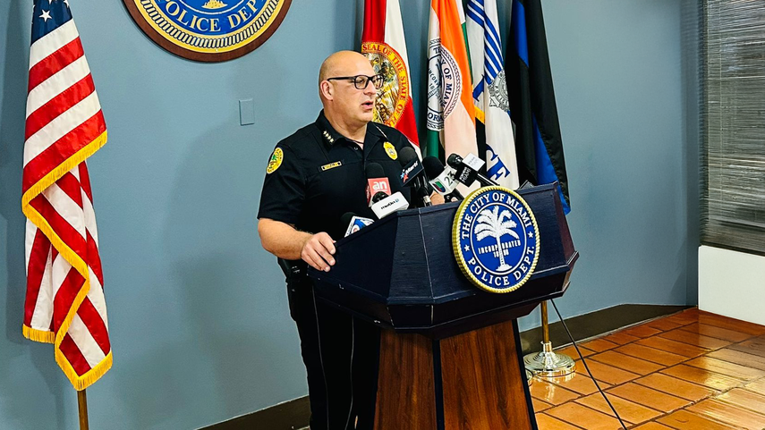 Manuel Morales, jefe de la Policía de Miami. Manuel Morales, jefe de la Policía de Miami.