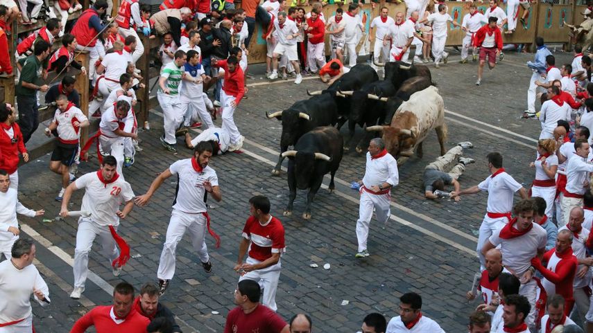 La capital de Navarra se transforma en las fiestas de San Fermín gracias a la llegada de cientos de miles de visitantes.