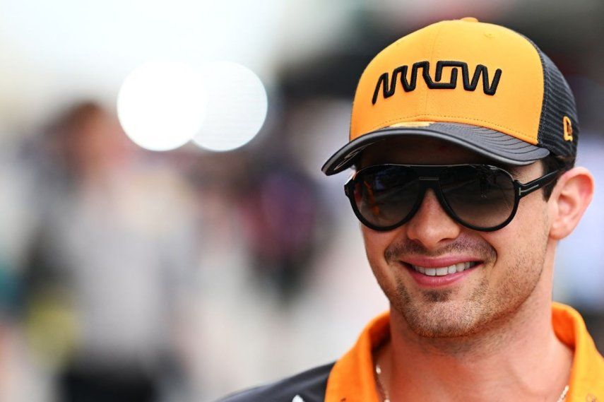 El piloto mexicano Pato OWard en la previa del Gran Premio de Estados Unidos de la Fórmula 1, el 16 de octubre de 2025.