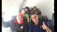 Los animadores Wiston Vallenilla y Roberto Messuti viajaron en primera clase del avión del Gobierno de Venezuela&nbsp;