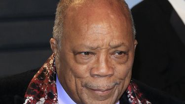 El productor musical Quincy Jones a su llegada a la pasada edición de los Oscar.&nbsp;