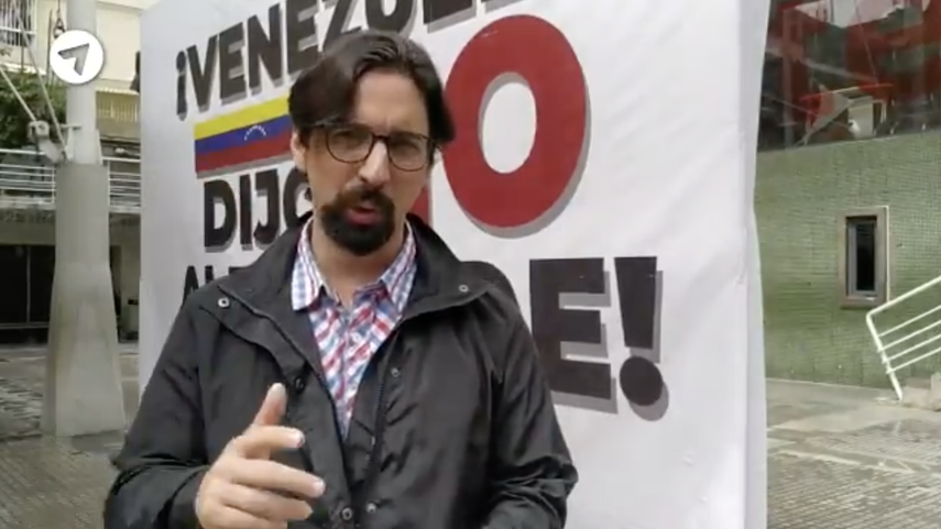 El diputado de la Asamblea Nacional (AN) legítima, Freddy Guevara.