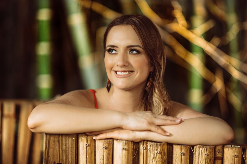 La cantante venezolana Priscila Bousek.