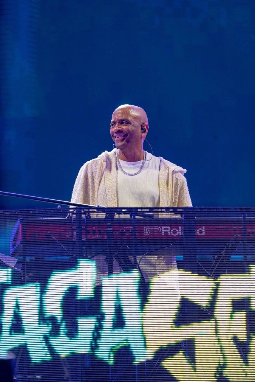 El pianista, productor, arreglista y compositor Sergio George.