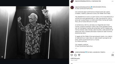 El músico Rafael Ithier.&nbsp;