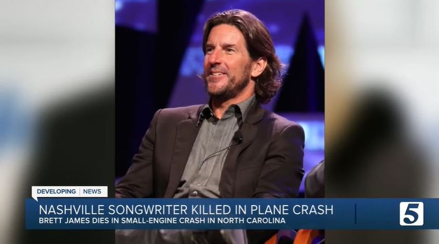 El cantautor Brett James falleció a los 57 años en un accidente aéreo.&nbsp;