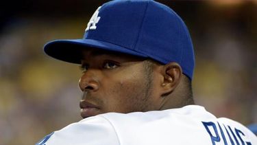 Yasiel Puig habría salido golpeado en el rostro durante el incidente. (ARCHIVO)