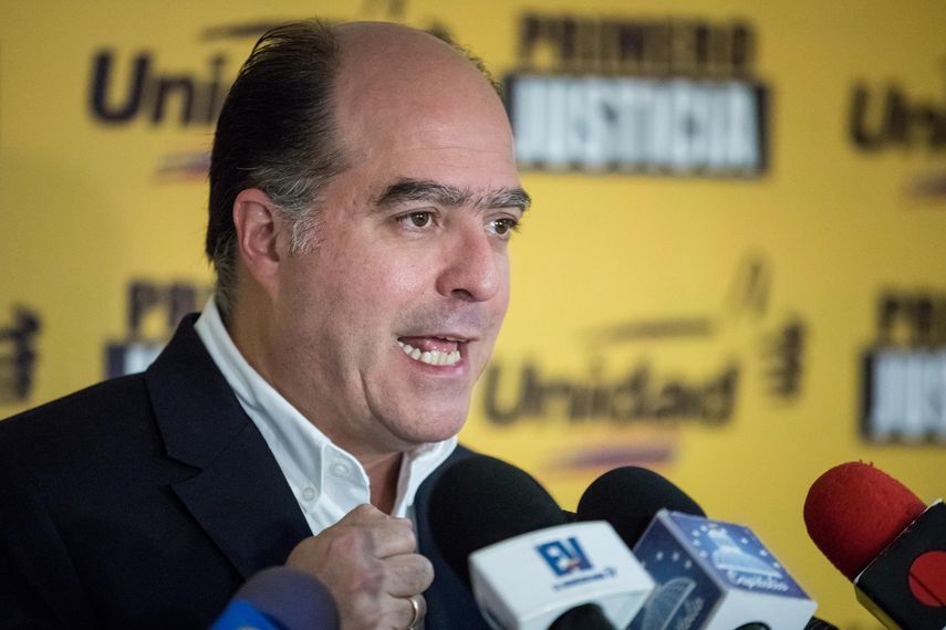 Julio Borges, dirigente opositor y presidente del Parlamento de Venezuela.&nbsp;