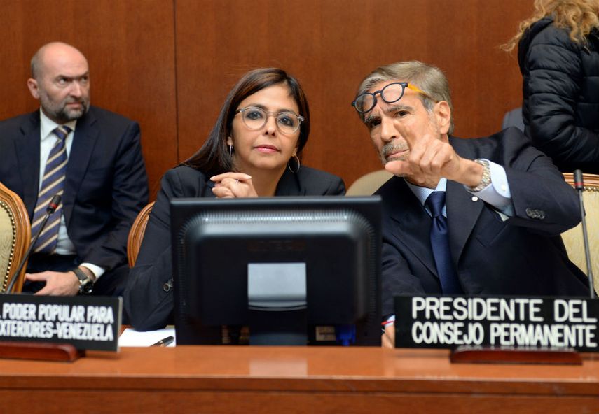 Venezuela no está bajo examen de nadie ni lo estará, zanjó la canciller venezolana (EFE)