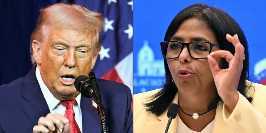 Donald Trump planteó plan de transición a Delcy Rodríguez