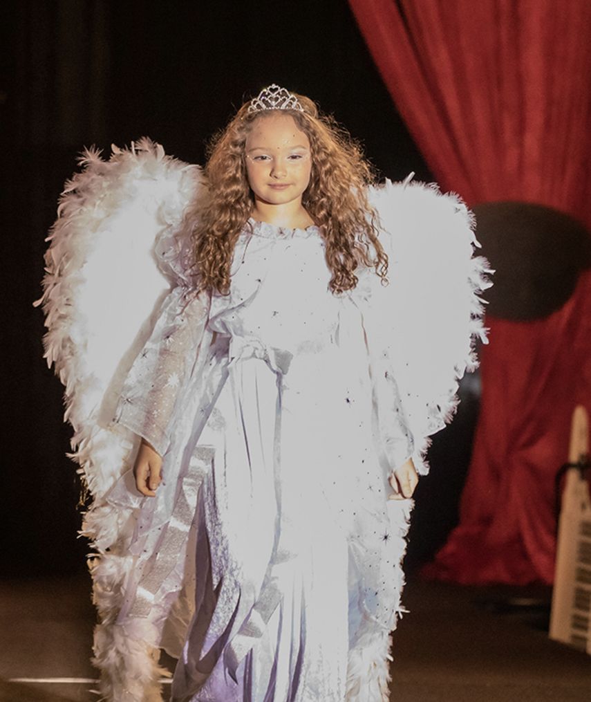 Una de las propuestas que se vieron en el desfile Gala Drama, en Miami.