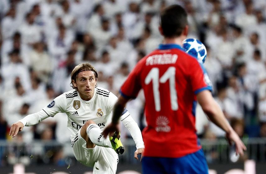 El desempeño de Modric con el cuadro blanco en lo que va de temporada no ha sido el esperado.