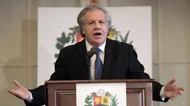 El secretario general de la Organización de Estados Americanos (OEA), Luis Almagro.