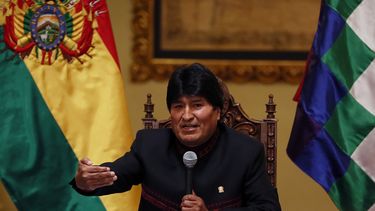 Evo Morales, presidente de Bolivia.
