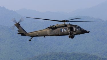 Imagen referencial de un helicóptero militar.&nbsp;