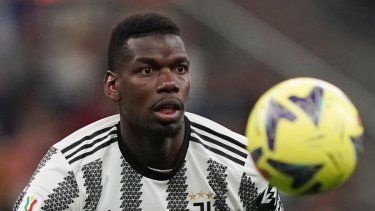  El volante de la Juventus y de Francia Paul Pogba durante el partido contra el Inter de Milán de la Serie A, el 26 de abril de 2023.
