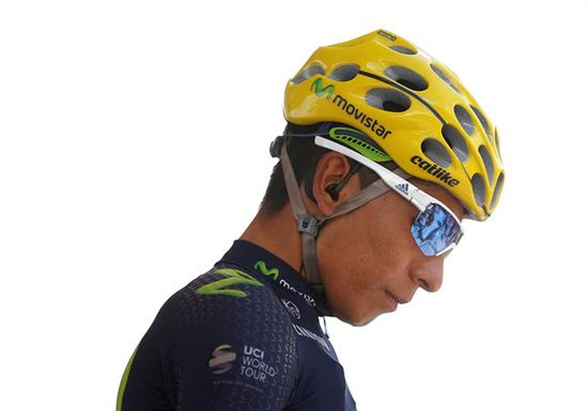 Quintana quería ponerse la camisa amarilla que identifica al ganador del Tour. (EFE)