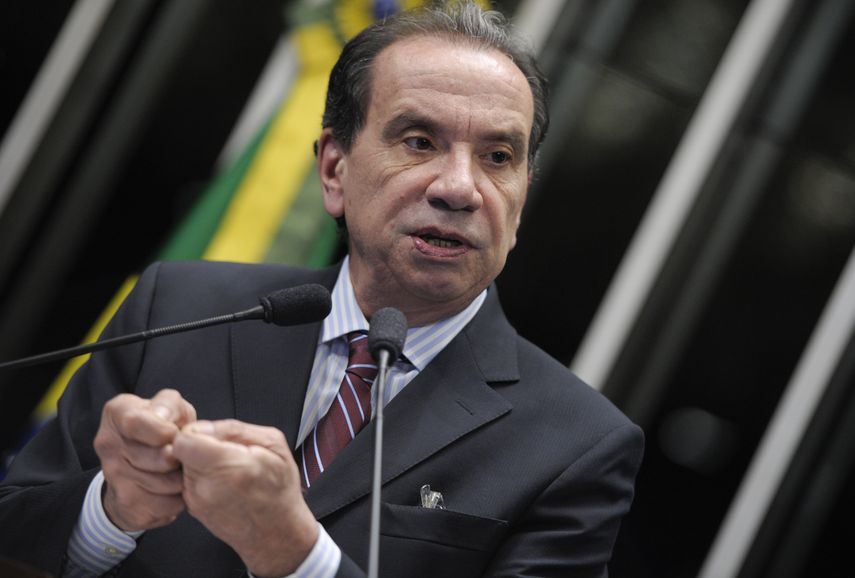 Aloysio Nunes, canciller de Brasil.