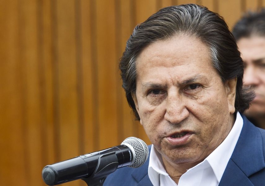 El expresidente peruano Alejandro Toledo, solicitado por la justicia de su país por vínculo con la constructora brasileña Odebrecht.