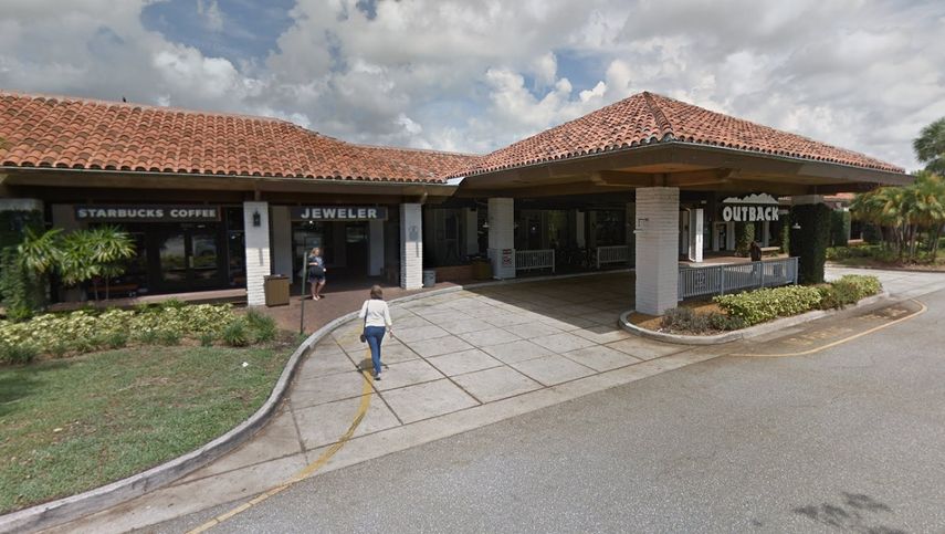 Aspecto exterior del restaurante Outback Steakhouse.&nbsp;