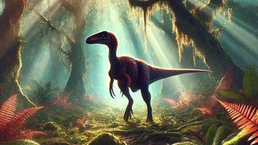 Ilustración artística de un ejemplar del linaje Ornithischia.