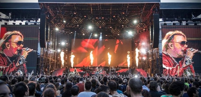 El primer concierto después de la gira de reencuentro de Guns N Roses se realizará en el festival Louder Than Life, que tendrá lugar del 27 al 29 de septiembre en el KY Expo Center de Louisville, en Kentucky.&nbsp;