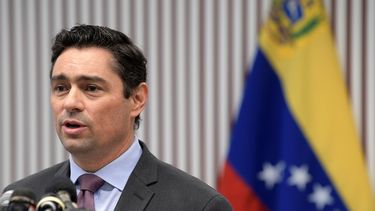 Carlos Vecchio, embajador de Venezuela en EEUU nombrado por el presidente encargado, Juan Guaidó.