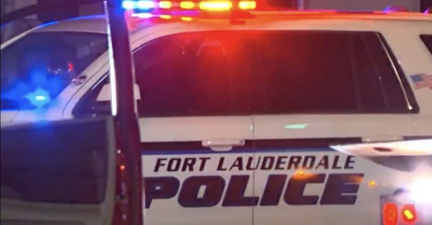 Patrulla del Departamento de Policía de Fort Lauderdale.