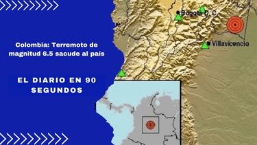 colombia: terremoto de magnitud 6.5 sacude al pais