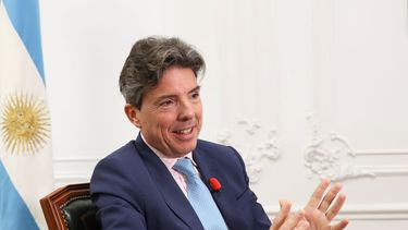 Viceministro de Exteriores de Argentina, Leopoldo Sahore.