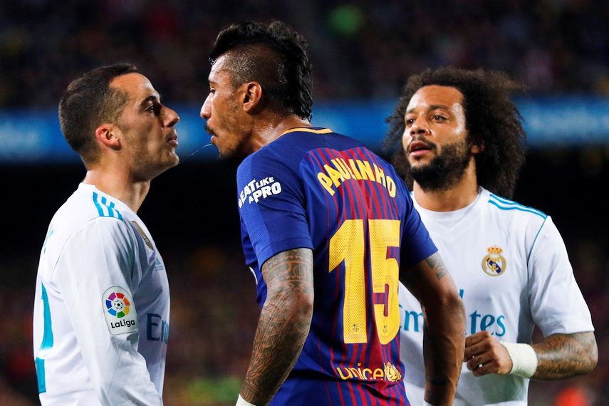 Durante el partido se generaron varios situaciones de tensión entre los jugadores.