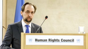 Zeid Raad al Hussein, Alto Comisionado de la ONU para los Derechos Humanos.