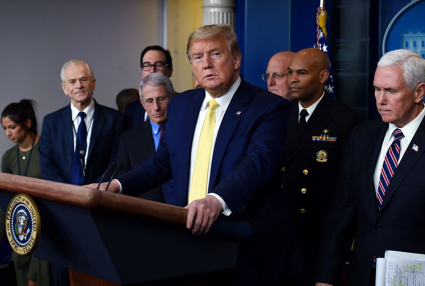 El presidente de Estados Unidos, Donald Trump.