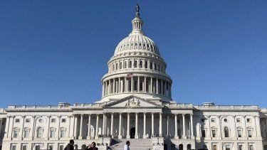 Imagen del Capitolio en Washington, sede del Congreso.