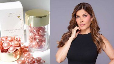 Adriana Cataño presenta su nueva apuesta por la belleza: Velvet Rose Ceramide Capsules.