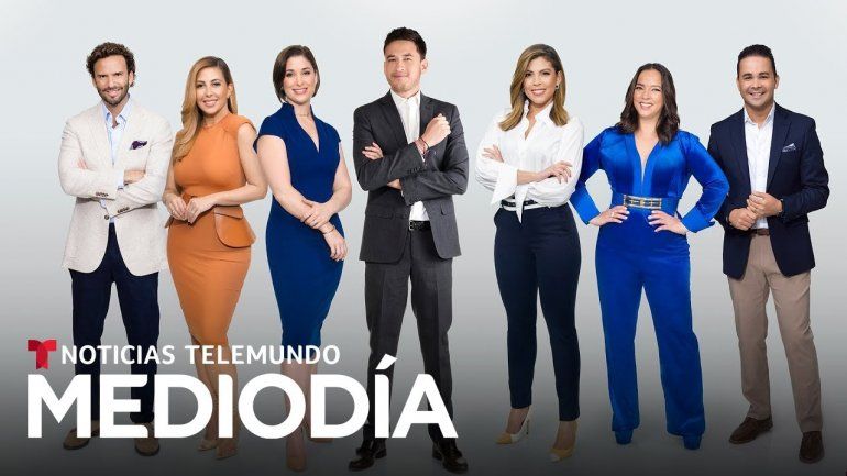 Elenco del programa "hoy Día", de Telemundo.