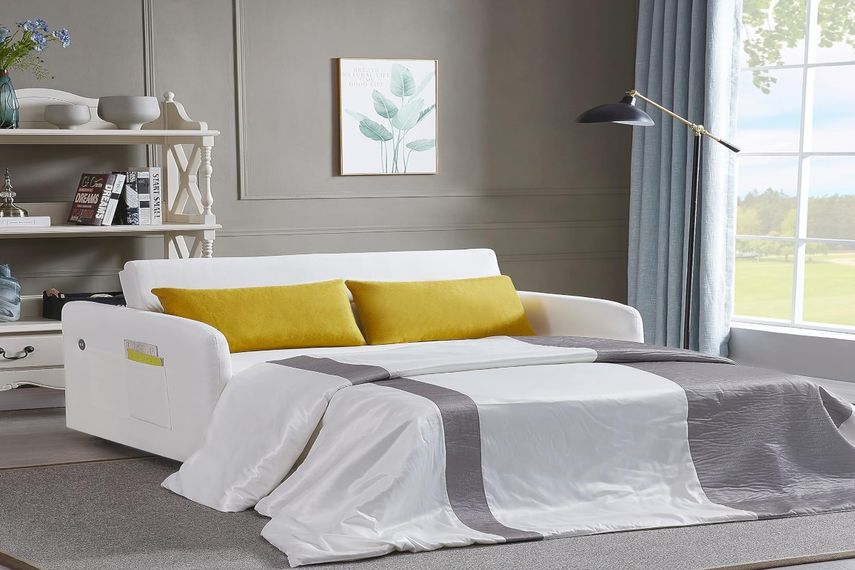 Un sofá cama