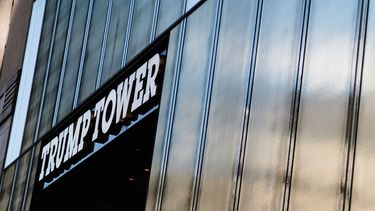 Vista exterior de la Torre Trump en Nueva York, EEUU.