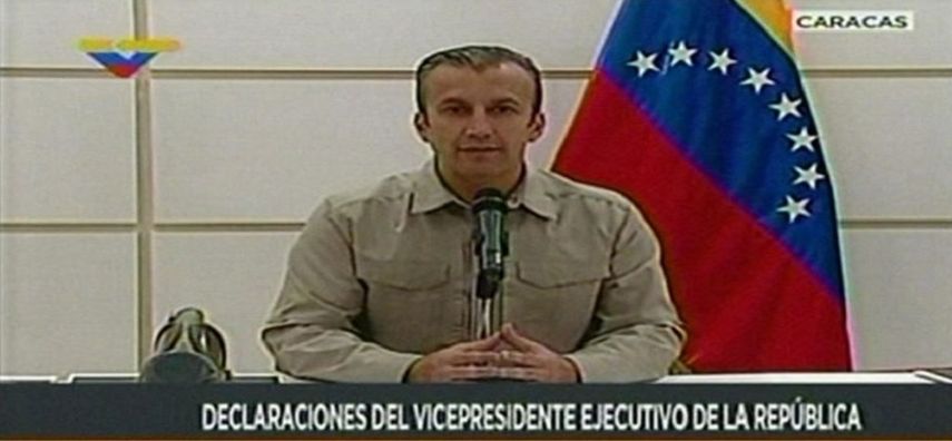 Se suscitaron varios eventos, focos, al más criminal estilo colombiano de (el expresidente) Álvaro Uribe Vélez, focos terroristas para (...) forzar un paro armado, aseguró el funcionario en declaraciones difundidas por el canal estatal&nbsp;VTV.