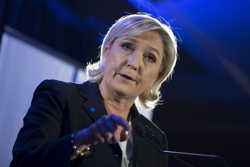 La líder del Frente Nacional (FN),&nbsp;Marine&nbsp;Le&nbsp;Pen.