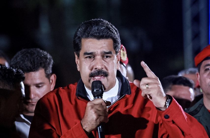 Nicolás Maduro, gobernante venezolano sancionado por el Departamento del Tesoro de los EEUU.